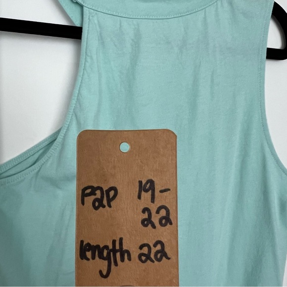 Mint Green Sleeveless Women's Top - Picture 7 of 9